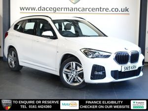 Used 2019 WHITE BMW X1 SUV 2.0 20i GPF M Sport SUV 5dr Petrol Auto xDrive Euro 6 (s/s) (192 ps) (reg. 2019-08-27) for sale in Altrincham
