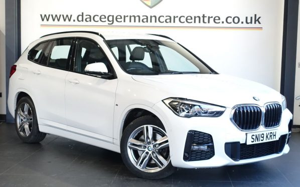 Used 2019 WHITE BMW X1 SUV 2.0 20i GPF M Sport SUV 5dr Petrol Auto xDrive Euro 6 (s/s) (192 ps) (reg. 2019-08-27) for sale in Altrincham