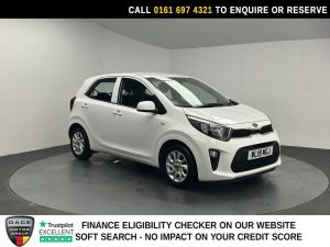 Used 2019 WHITE KIA PICANTO Hatchback 1.25 2 Hatchback 5dr Petrol Manual Euro 6 (83 bhp) (reg. 2019-05-31) for sale in Manchester