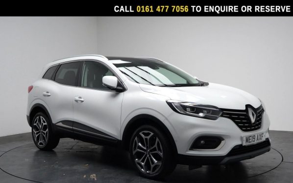 Used 2019 WHITE RENAULT KADJAR SUV 1.3 TCe GT Line SUV 5dr Petrol Manual Euro 6 (s/s) (140 ps) (reg. 2019-06-30) for sale in Stockport