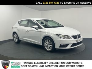 Used 2019 WHITE SEAT LEON Hatchback 1.0 TSI SE Hatchback 5dr Petrol Manual Euro 6 (s/s) (115 ps) (reg. 2019-04-12) for sale in Manchester