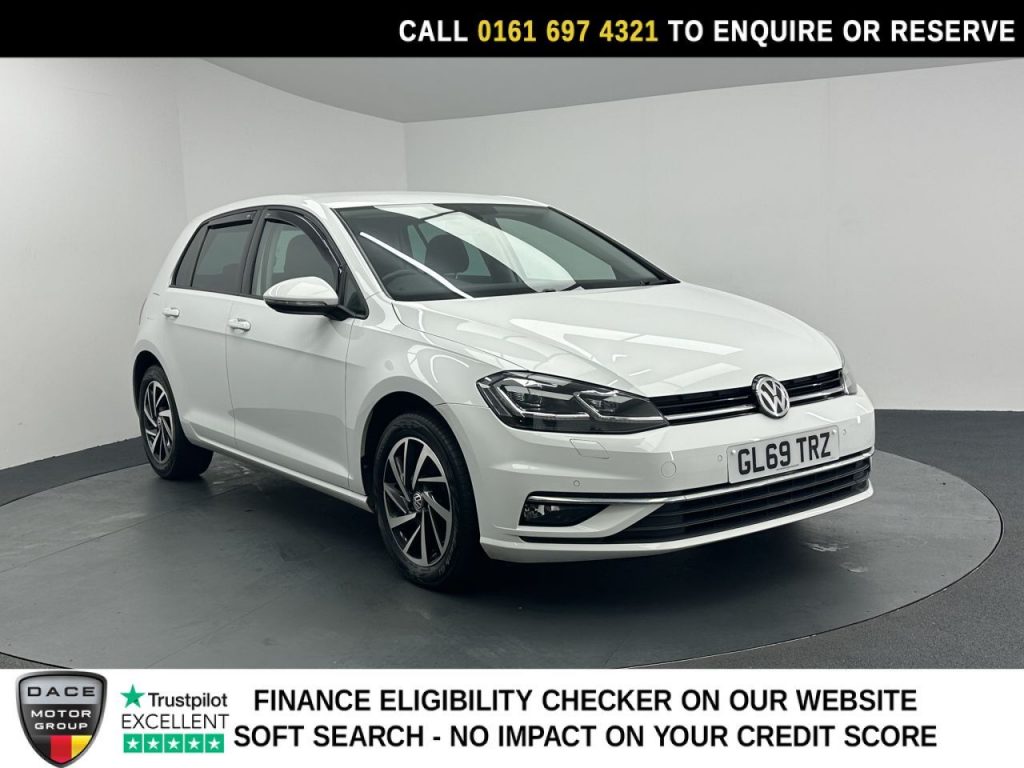 Used 2019 WHITE VOLKSWAGEN GOLF Hatchback 1.0 TSI Match Edition Hatchback 5dr Petrol Manual Euro 6 (s/s) (115 ps) (reg. 2019-11-29) for sale in Manchester