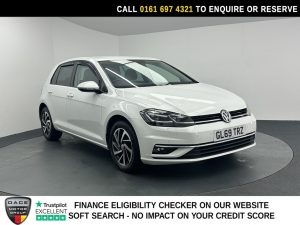Used 2019 WHITE VOLKSWAGEN GOLF Hatchback 1.0 TSI Match Edition Hatchback 5dr Petrol Manual Euro 6 (s/s) (115 ps) (reg. 2019-11-29) for sale in Manchester