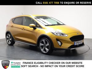 Used 2019 YELLOW FORD FIESTA Hatchback 1.0T EcoBoost GPF Active X Hatchback 5dr Petrol Manual Euro 6 (s/s) (100 ps) (reg. 2019-06-17) for sale in Stockport