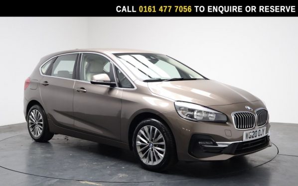 Used 2020 BEIGE BMW 2 SERIES ACTIVE TOURER MPV 1.5 218i Luxury MPV 5dr Petrol Manual Euro 6 (s/s) (140 ps) (reg. 2020-07-30) for sale in Stockport