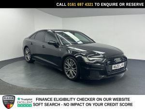 Used 2020 BLACK AUDI A6 SALOON Saloon 3.0 TDI V6 50 Black Edition Saloon 4dr Diesel Tiptronic quattro Euro 6 (s/s) (286 ps) (reg. 2020-06-29) for sale in Manchester