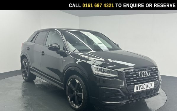 Used 2020 BLACK AUDI Q2 SUV 1.5 TFSI CoD 35 Black Edition SUV 5dr Petrol S Tronic Euro 6 (s/s) (150 ps) (reg. 2020-08-17) for sale in Manchester