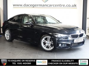 Used 2020 BLACK BMW 4 SERIES GRAN COUPE Hatchback 2.0 420d M Sport Hatchback 5dr Diesel Auto Euro 6 (s/s) (190 ps) (reg. 2020-08-28) for sale in Altrincham