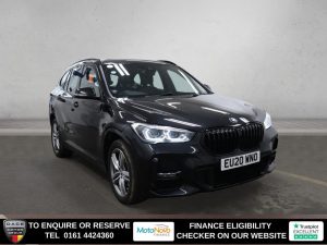 Used 2020 BLACK BMW X1 SUV 1.5 18i M Sport SUV 5dr Petrol DCT sDrive Euro 6 (s/s) (140 ps) (reg. 2020-03-01) for sale in Altrincham
