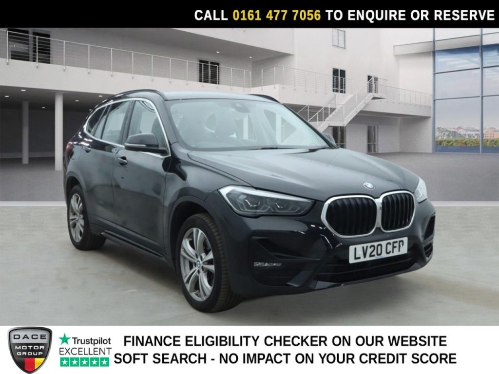 Used 2020 BLACK BMW X1 SUV 2.0 20i Sport SUV 5dr Petrol DCT sDrive Euro 6 (s/s) (192 ps) (reg. 2020-03-19) for sale in Stockport