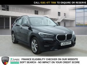Used 2020 BLACK BMW X1 SUV 2.0 20i Sport SUV 5dr Petrol DCT sDrive Euro 6 (s/s) (192 ps) (reg. 2020-03-19) for sale in Stockport