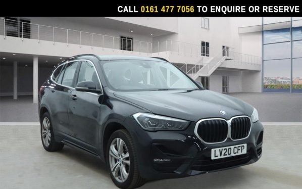 Used 2020 BLACK BMW X1 SUV 2.0 20i Sport SUV 5dr Petrol DCT sDrive Euro 6 (s/s) (192 ps) (reg. 2020-03-19) for sale in Stockport