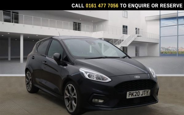Used 2020 BLACK FORD FIESTA Hatchback 1.0T EcoBoost GPF ST-Line X Hatchback 5dr Petrol Manual Euro 6 (s/s) (140 ps) (reg. 2020-03-21) for sale in Stockport