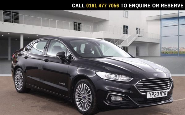 Used 2020 BLACK FORD MONDEO Saloon 2.0 TiVCT Titanium Edition Saloon 4dr Petrol Hybrid CVT Euro 6 (s/s) (187 ps) (reg. 2020-07-14) for sale in Stockport