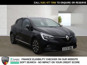 Used 2020 BLACK RENAULT CLIO Hatchback 1.0 TCe Iconic Hatchback 5dr Petrol Manual Euro 6 (s/s) (100 ps) (reg. 2020-09-01) for sale in Stockport