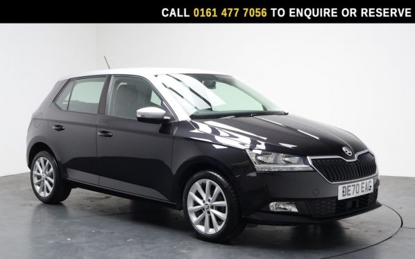 Used 2020 BLACK SKODA FABIA Hatchback 1.0 TSI Colour Edition Hatchback 5dr Petrol Manual Euro 6 (s/s) (95 ps) (reg. 2020-10-12) for sale in Stockport