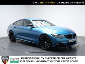 Used 2020 BLUE BMW 4 SERIES GRAN COUPE Hatchback 2.0 420i GPF M Sport Hatchback 5dr Petrol Manual Euro 6 (s/s) (184 ps) (reg. 2020-05-15) for sale in Stockport