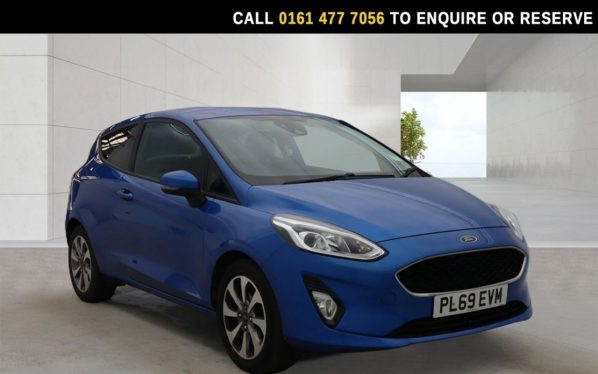 Used 2020 BLUE FORD FIESTA Hatchback 1.0T EcoBoost Trend Hatchback 3dr Petrol Manual Euro 6 (s/s) (95 ps) (reg. 2020-01-30) for sale in Stockport