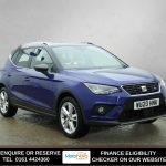 Used 2020 BLUE SEAT ARONA SUV 1.0 TSI GPF FR SUV 5dr Petrol DSG Euro 6 (s/s) (115 ps) (reg. 2020-03-01) for sale in Altrincham