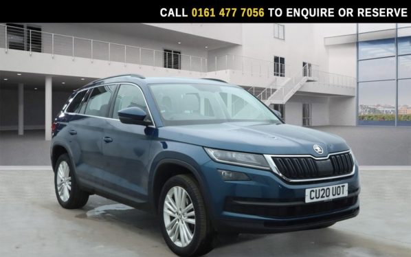Used 2020 BLUE SKODA KODIAQ SUV 1.5 TSI ACT SE L SUV 5dr Petrol DSG Euro 6 (s/s) (7 Seat) (150 ps) (reg. 2020-03-23) for sale in Stockport