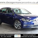 Used 2020 BLUE VOLKSWAGEN GOLF Hatchback 1.5 TSI EVO Match Edition Hatchback 5dr Petrol Manual Euro 6 (s/s) (130 ps) (reg. 2020-01-22) for sale in Altrincham