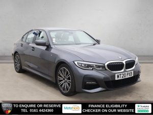 Used 2020 GREY BMW 3 SERIES Saloon 2.0 320d M Sport Saloon 4dr Diesel Manual Euro 6 (s/s) (190 ps) (reg. 2020-07-16) for sale in Altrincham