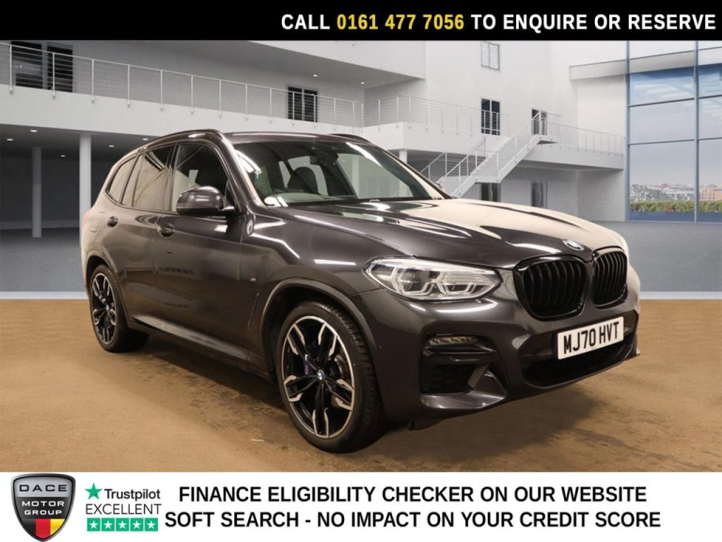 Used 2020 GREY BMW X3 SUV 3.0 M40i SUV 5dr Petrol Auto xDrive Euro 6 (s/s) (360 ps) (reg. 2020-10-23) for sale in Stockport