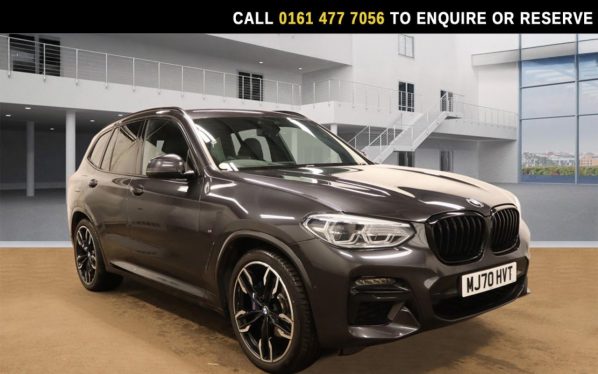 Used 2020 GREY BMW X3 SUV 3.0 M40i SUV 5dr Petrol Auto xDrive Euro 6 (s/s) (360 ps) (reg. 2020-10-23) for sale in Stockport