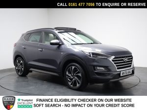 Used 2020 GREY HYUNDAI TUCSON SUV 1.6 CRDi MHEV Premium SE SUV 5dr Diesel Hybrid DCT Euro 6 (s/s) (136 ps) (reg. 2020-10-16) for sale in Stockport