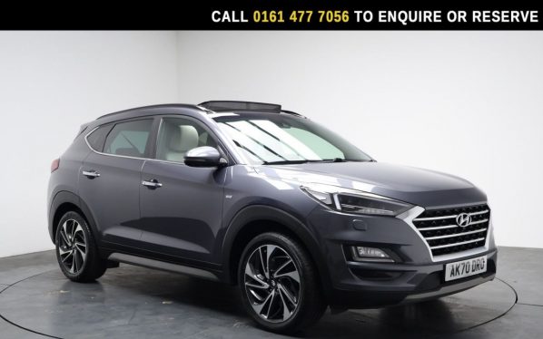Used 2020 GREY HYUNDAI TUCSON SUV 1.6 CRDi MHEV Premium SE SUV 5dr Diesel Hybrid DCT Euro 6 (s/s) (136 ps) (reg. 2020-10-16) for sale in Stockport