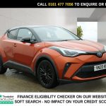 Used 2020 ORANGE TOYOTA C-HR SUV 2.0 VVT-h Orange Edition SUV 5dr Petrol Hybrid CVT Euro 6 (s/s) (184 ps) (reg. 2020-07-17) for sale in Stockport