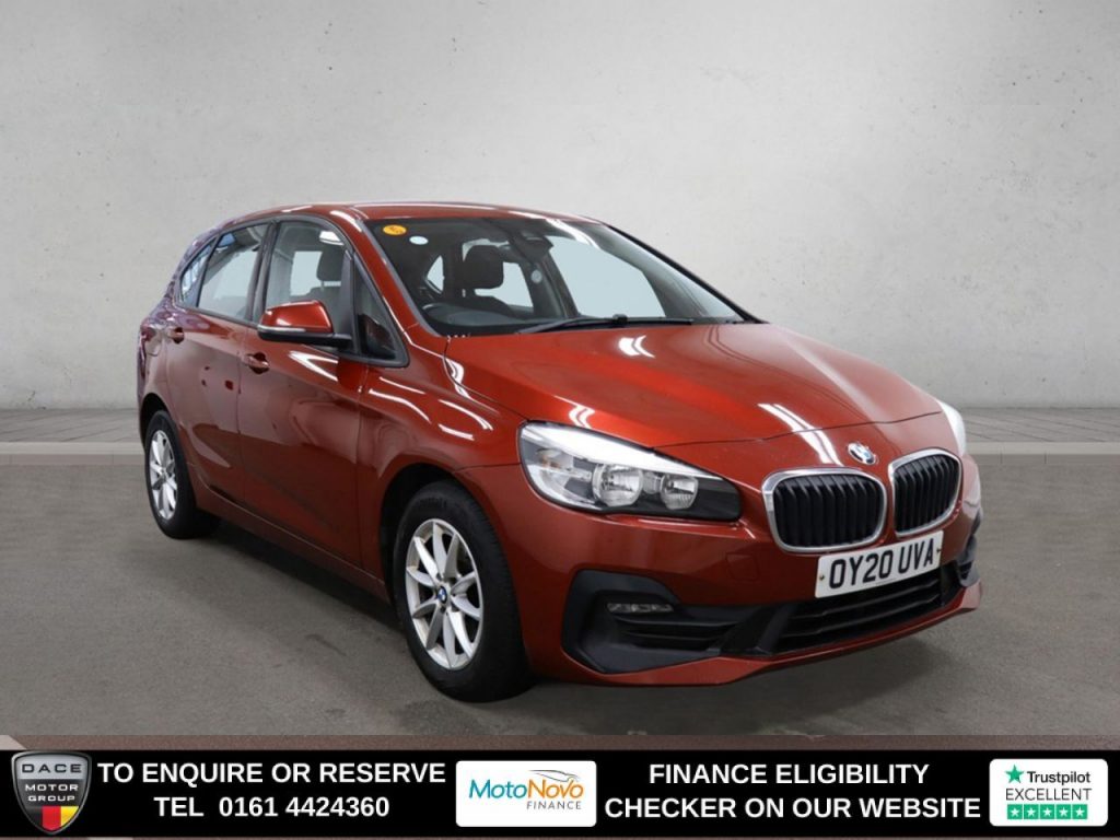 Used 2020 RED BMW 2 SERIES ACTIVE TOURER MPV 1.5 216d SE MPV 5dr Diesel DCT Euro 6 (s/s) (116 ps) (reg. 2020-03-31) for sale in Altrincham