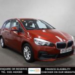 Used 2020 RED BMW 2 SERIES ACTIVE TOURER MPV 1.5 216d SE MPV 5dr Diesel DCT Euro 6 (s/s) (116 ps) (reg. 2020-03-31) for sale in Altrincham