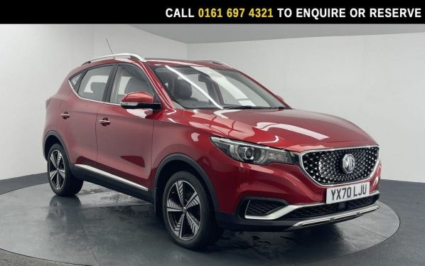 Used 2020 RED MG MG ZS SUV 44.5kWh Exclusive SUV 5dr Electric Auto (143 ps) (reg. 2020-09-04) for sale in Manchester