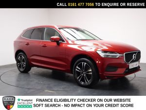 Used 2020 RED VOLVO XC60 SUV 2.0 T4 Edition SUV 5dr Petrol Auto Euro 6 (s/s) (190 ps) (reg. 2020-02-03) for sale in Stockport