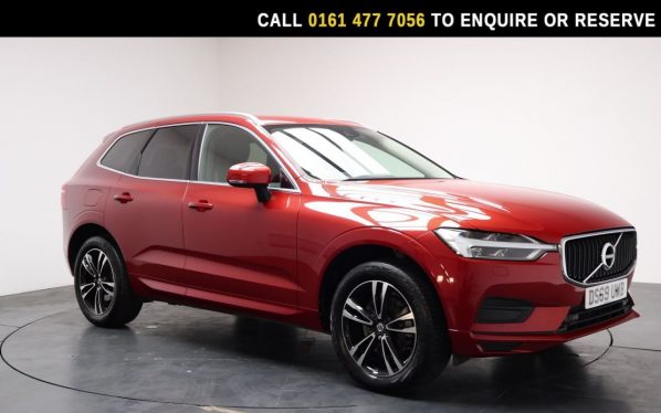 Used 2020 RED VOLVO XC60 SUV 2.0 T4 Edition SUV 5dr Petrol Auto Euro 6 (s/s) (190 ps) (reg. 2020-02-03) for sale in Stockport