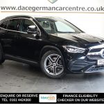 Used 2021 BLACK MERCEDES-BENZ GLA SUV 2.0 GLA220d AMG Line SUV 5dr Diesel 8G-DCT 4MATIC Euro 6 (s/s) (190 ps) (reg. 2021-04-08) for sale in Altrincham