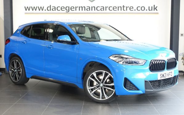 Used 2021 BLUE BMW X2 SUV 2.0 20i M Sport SUV 5dr Petrol Auto xDrive Euro 6 (s/s) (192 ps) (reg. 2021-06-02) for sale in Altrincham