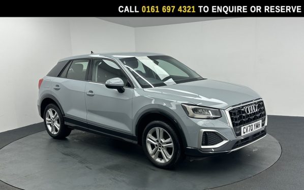 Used 2021 GREY AUDI Q2 SUV 1.5 TFSI CoD 35 Sport SUV 5dr Petrol Manual Euro 6 (s/s) (150 ps) (reg. 2021-01-15) for sale in Manchester