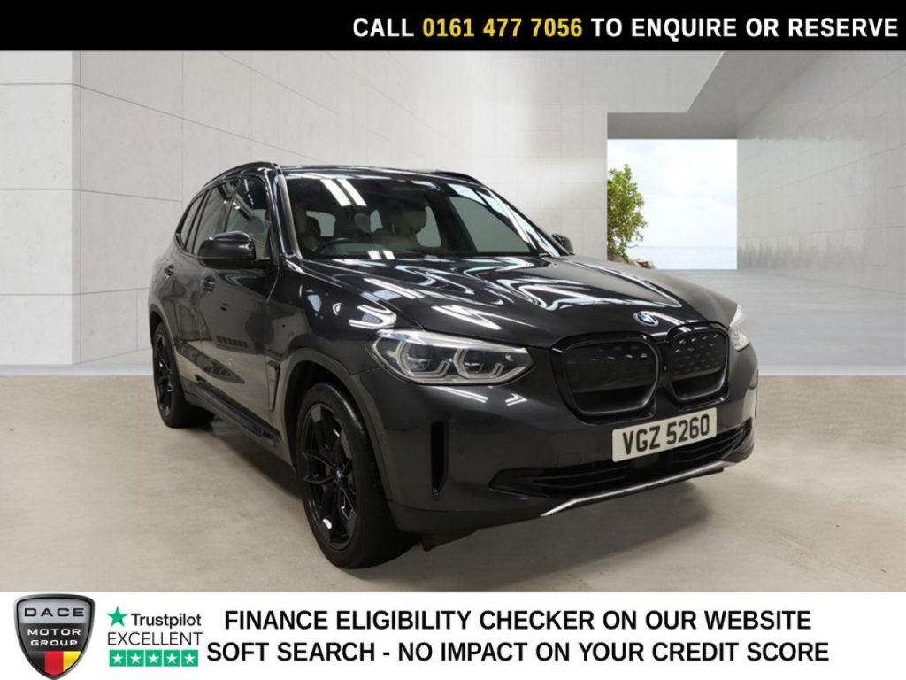 Used 2021 GREY BMW IX3 SUV 80kWh Premier Edition Pro SUV 5dr Electric Auto (286 ps) (reg. 2021-10-29) for sale in Stockport