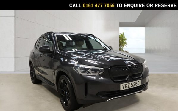 Used 2021 GREY BMW IX3 SUV 80kWh Premier Edition Pro SUV 5dr Electric Auto (286 ps) (reg. 2021-10-29) for sale in Stockport