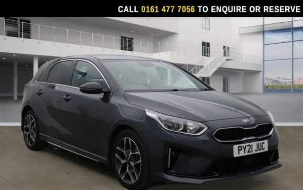 Used 2021 GREY KIA CEED Hatchback 1.6 CRDi MHEV GT-Line Hatchback 5dr Diesel Hybrid Manual Euro 6 (s/s) (134 bhp) (reg. 2021-07-29) for sale in Stockport