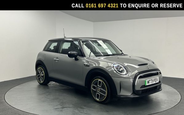 Used 2021 GREY MINI Electric Hatch Hatchback Cooper SE 32.6kWh Level 1 Hatchback 3dr Electric Auto (184 ps) (reg. 2021-12-24) for sale in Manchester