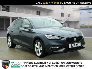 Used 2021 GREY SEAT LEON Hatchback 1.4 eHybrid 12.8kWh FR Hatchback 5dr Petrol Plug-in Hybrid DSG Euro 6 (s/s) (204 ps) (reg. 2021-11-30) for sale in Stockport