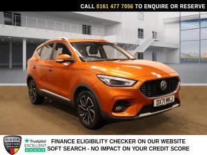 Used 2021 ORANGE MG MG ZS SUV 1.0 T-GDI Exclusive SUV 5dr Petrol Auto Euro 6 (111 ps) (reg. 2021-11-24) for sale in Stockport