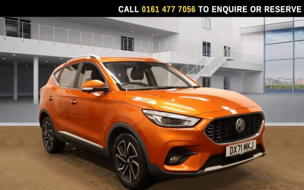Used 2021 ORANGE MG MG ZS SUV 1.0 T-GDI Exclusive SUV 5dr Petrol Auto Euro 6 (111 ps) (reg. 2021-11-24) for sale in Stockport