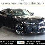 Used 2022 BLACK BMW 4 SERIES GRAN COUPE Hatchback 2.0 430i M Sport Hatchback 5dr Petrol Auto Euro 6 (s/s) (245 ps) (reg. 2022-02-04) for sale in Altrincham