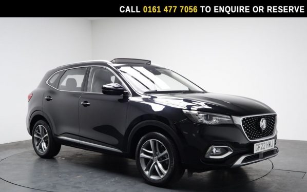 Used 2022 BLACK MG MG HS SUV 1.5 T-GDI Exclusive SUV 5dr Petrol DCT Euro 6 (s/s) (162 ps) (reg. 2022-04-25) for sale in Stockport
