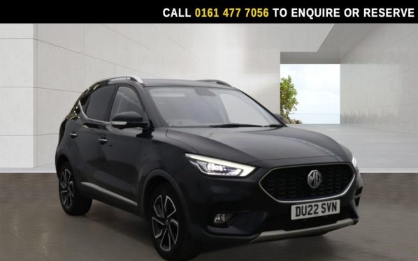Used 2022 BLACK MG MG ZS SUV 1.0 T-GDI Exclusive SUV 5dr Petrol Auto Euro 6 (111 ps) (reg. 2022-05-25) for sale in Stockport