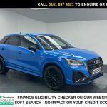 Used 2022 BLUE AUDI Q2 SUV 1.5 TFSI CoD 35 Black Edition SUV 5dr Petrol S Tronic Euro 6 (s/s) (150 ps) (reg. 2022-04-23) for sale in Manchester